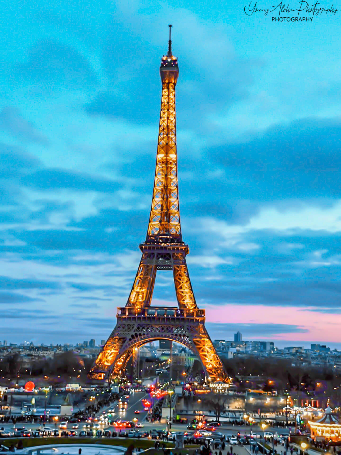 The magnificent Eiffel Tower, Paris, France
