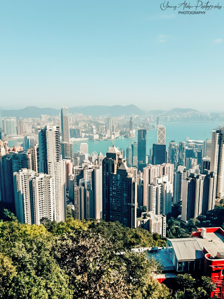 A sunny day in Hong Kong