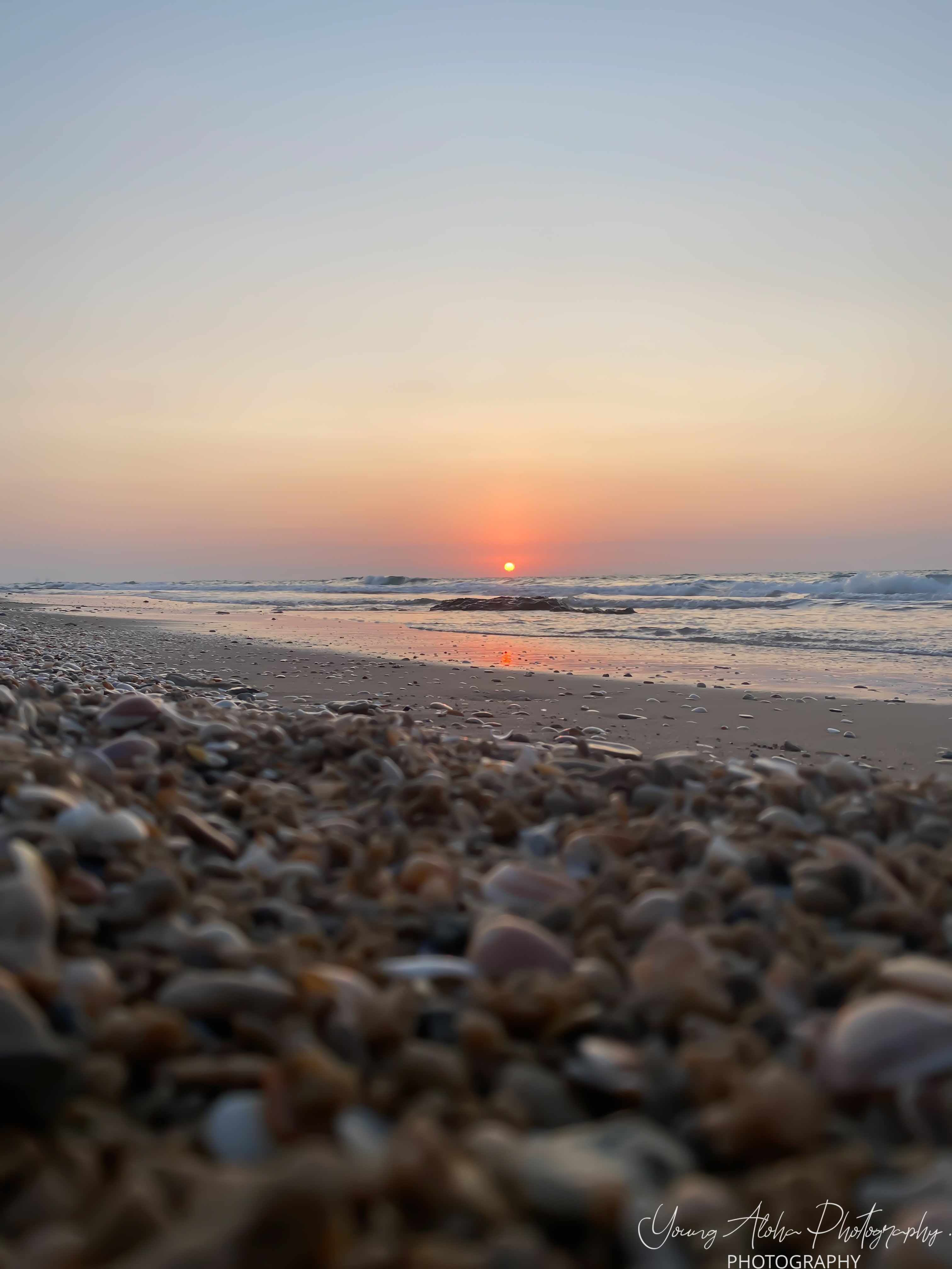 Coastline sunset, Ashkelon, IL